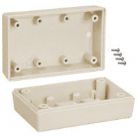 Serpac - 111I,AL - BOX ABS ALMOND 3.6"L X 2.25"W