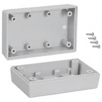 Serpac - 111I,GY - BOX ABS GRAY 3.6"L X 2.25"W