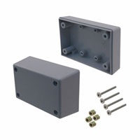 Serpac - 112R,GY - BOX ABS GRAY 3.6"L X 2.25"W