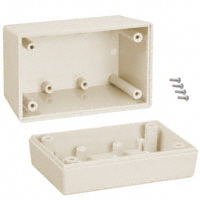 Serpac - 113,AL - BOX ABS ALMOND 3.6"L X 2.25"W