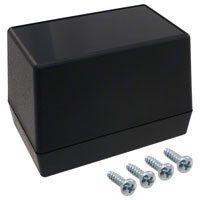 Serpac - 113I,BK - BOX ABS BLACK 3.6"L X 2.25"W