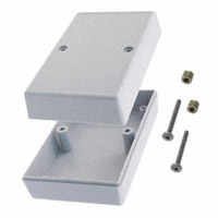 Serpac - 121RI,GY - BOX ABS GRAY 4.1"L X 2.6"W