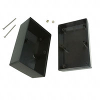 Serpac - 122RI,BK - BOX ABS BLACK 4.1"L X 2.6"W