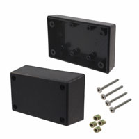 Serpac - 123R,BK - BOX ABS BLACK 4.1"L X 2.6"W