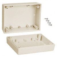 Serpac - 132,AL - BOX ABS ALMOND 4.38"L X 3.25"W