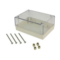 Serpac - 132RC,AL - BOX PLSTC AMD/CL 4.38"L X 3.25"W