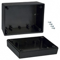 Serpac - 133I,BK - BOX ABS BLACK 4.38"L X 3.25"W