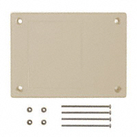 Serpac - 133RI,AL - BOX ABS ALMOND 4.38"L X 3.25"W