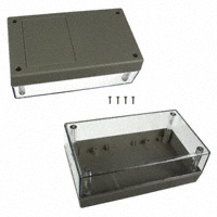 Serpac - 152C,AL - BOX PLSTC AMD/CL 5.62"L X 3.25"W