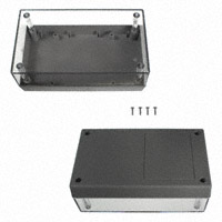 Serpac - 152C,GY - BOX PLSTC GRAY/CLR 5.62"LX3.25"W