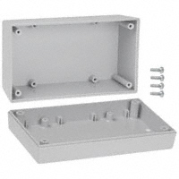 Serpac - 153,GY - BOX ABS GRAY 5.62"L X 3.25"W