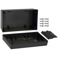 Serpac - 153WI,BK - BOX ABS BLACK 5.62"L X 3.25"W