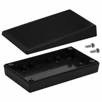 Serpac - 15S,BK - BOX ABS BLACK 5.63"L X 3.25"W