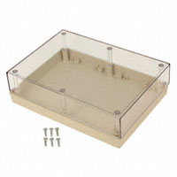 Serpac - 172C,AL - BOX PLSTC AMD/CL 6.88"L X 4.88"W