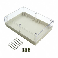 Serpac - 172RC,AL - BOX PLSTC AMD/CL 6.88"L X 4.88"W