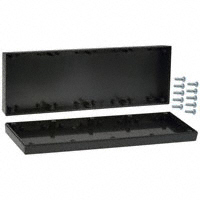 Serpac - 182I,BK - BOX ABS BLACK 14.21"L X 4.88"W