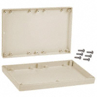 Serpac - 191I,AL - BOX ABS ALMOND 9.5"L X 6.34"W