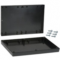 Serpac - 191I,BK - BOX ABS BLACK 9.5"L X 6.34"W