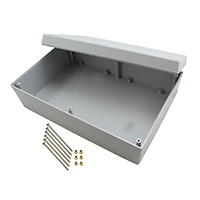 Serpac - 194I,GY - BOX ABS GRAY 9.5"L X 6.34"W