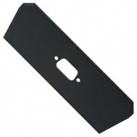 Serpac - 2015DB9 - END PANEL W/DB9 FOR A-31 BLK