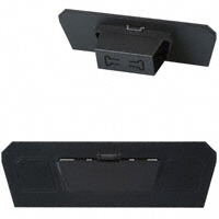 Serpac - 2016,BK - BOX END PANEL BLK A31 9V SERIES