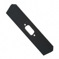 Serpac - 2020DB9 - END PANEL W/DB9 FOR A-41 BLK