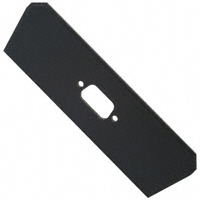 Serpac - 2024DB9 - END PANEL W/DB9 FOR A-42 BLK