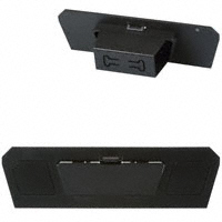 Serpac - 2025,BK - BOX END PANEL BLK A42 9V SERIES