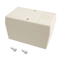 Serpac - 223I,AL - BOX ABS ALMOND 4.1"L X 2.6"W