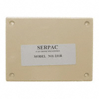 Serpac - 231R,AL - BOX ABS ALMOND 4.38"L X 3.25"W