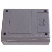 Serpac - 231RI,GY - BOX ABS GRAY 4.38"L X 3.25"W