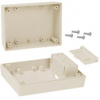 Serpac - 232,AL - BOX ABS ALMOND 4.38"L X 3.25"W