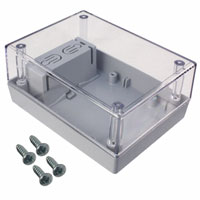 Serpac - 232C,GY - BOX PLSTC GRAY/CLR 4.38"LX3.25"W