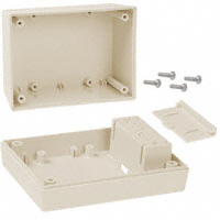 Serpac - 233,AL - BOX ABS ALMOND 4.38"L X 3.25"W