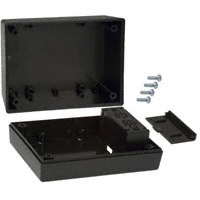 Serpac - 233I,BK - BOX ABS BLACK 4.38"L X 3.25"W