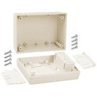 Serpac - 233W,AL - BOX ABS ALMOND 4.38"L X 3.25"W