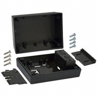 Serpac - 233WI,BK - BOX ABS BLACK 4.38"L X 3.25"W