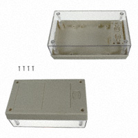 Serpac - 252C,AL - BOX PLSTC AMD/CL 5.62"L X 3.25"W