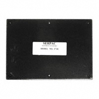 Serpac - 271R,BK - BOX ABS BLACK 6.88"L X 4.88"W