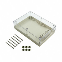 Serpac - 272RC,AL - BOX PLSTC AMD/CL 6.88"L X 4.88"W