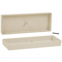 Serpac - C28,AL - BOX ABS ALMOND 5"L X 1.85"W