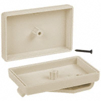 Serpac - C4PC,AL - BOX ABS ALMOND 2.13"L X 1.38"W