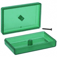 Serpac - C4,TRGR - BOX ABS TRN GRN 2.13"L X 1.38"W