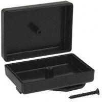 Serpac - C6PC,BK - BOX ABS BLACK 2.26"L X 1.61"W