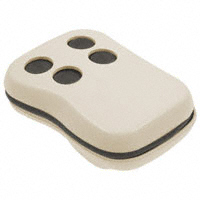 Serpac - CA10B4,AL - KEY FOB ABS ALMOND 3.4"LX2.56"W