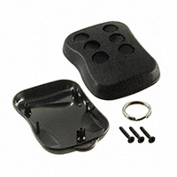 Serpac - CA10B6,BK - KEY FOB ABS BLACK 3.4"L X 2.56"W