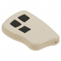 Serpac - CA4B3,AL - KEY FOB ABS AMD 2.53"L X 1.73"W
