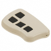 Serpac - CA4B4,AL - KEY FOB ABS AMD 2.53"L X 1.73"W