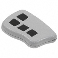 Serpac - CA4B4,GY - KEY FOB ABS GRAY 2.53"L X 1.73"W