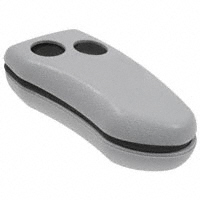 Serpac - CA8B2,GY - KEY FOB ABS GRAY 3.32"L X 1.87"W